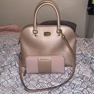 Michael Kors Rose Gold Set